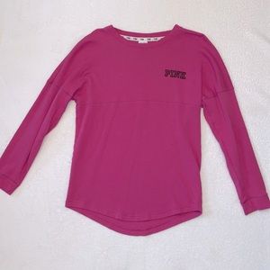 Women’s long sleeve t shirt. Size S. PINK.